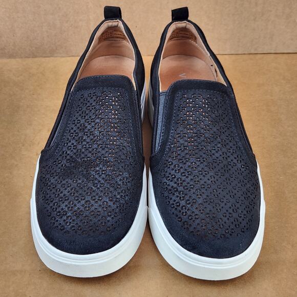 Vionic Kimmie Performance Sneaker Black SuedeSz 10 NWOT $130 MSRP
